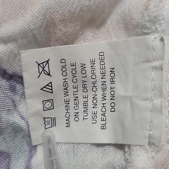 kendall & kylie Cropped Floral Halter Tie Up Top- Crochet Detail Y2K 90s - Picture 9 of 10